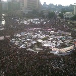 Tahrir Square Protests - Image by monasosh
